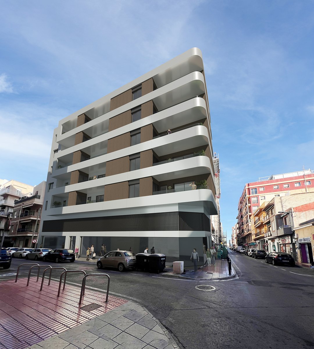 Nowoczesny apartament 2 sypialnie z solarium w Santa Pola Hiszpania, Santa Pola, Santa Pola Centro, Santa Pola, Alicante  83m2 Foto 1