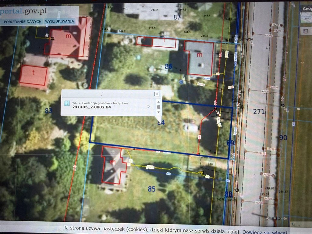 Działka 1000 m² pod dom lub działalność (Chełm Śląski) Kopciowice  1 000m2 Foto 1