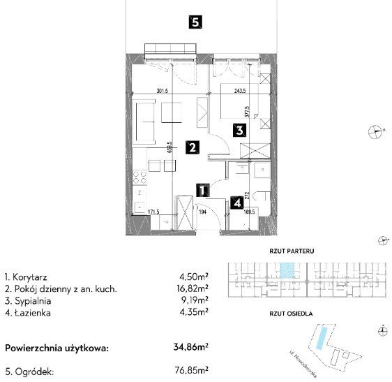 Mieszkanie dwupokojowe na sprzedaż Wrocław, Nowodworska  35m2 Foto 1
