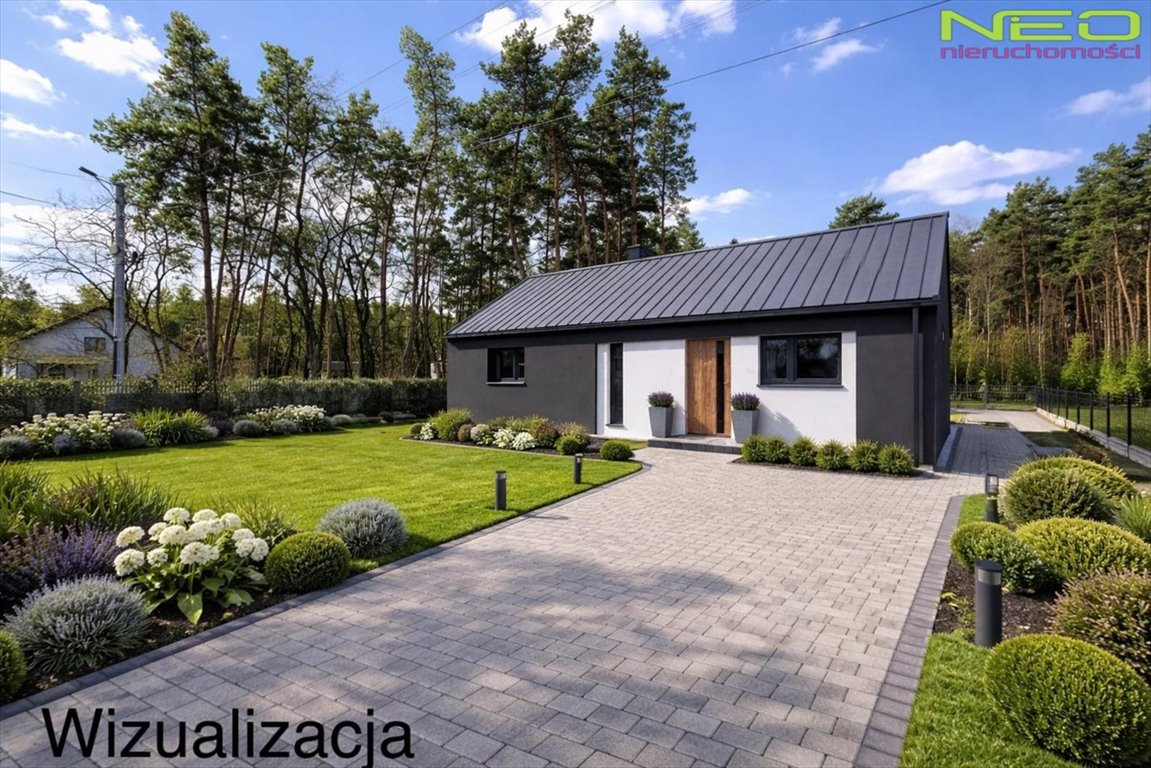Nowy dom 92 m² z dużą działką i tarasem w Cygance Cyganka  92m2 Foto 1