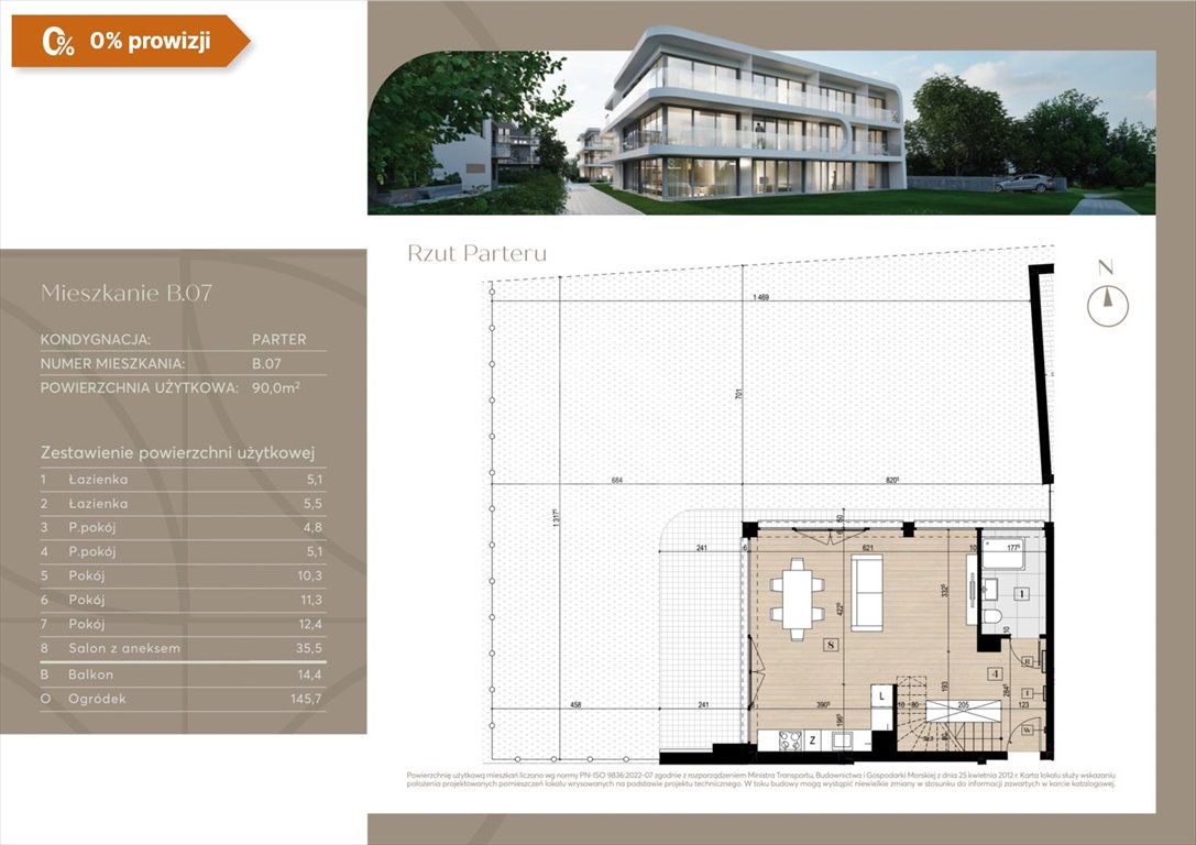 Mieszkanie czteropokojowe  na sprzedaż Bydgoszcz, Czyżkówko  90m2 Foto 5