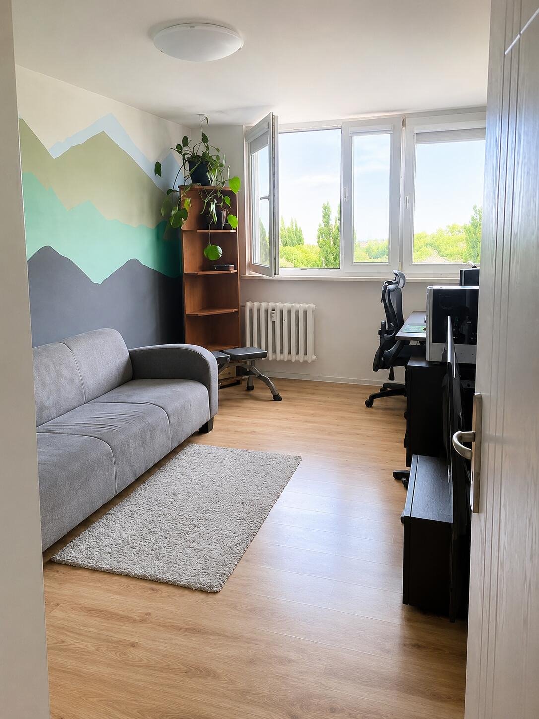 Dwupokojowe mieszkanie z oddzielną kuchnią, piwnicą i zieloną okolicą Warszawa, Wola, Norwida  37m2 Foto 1