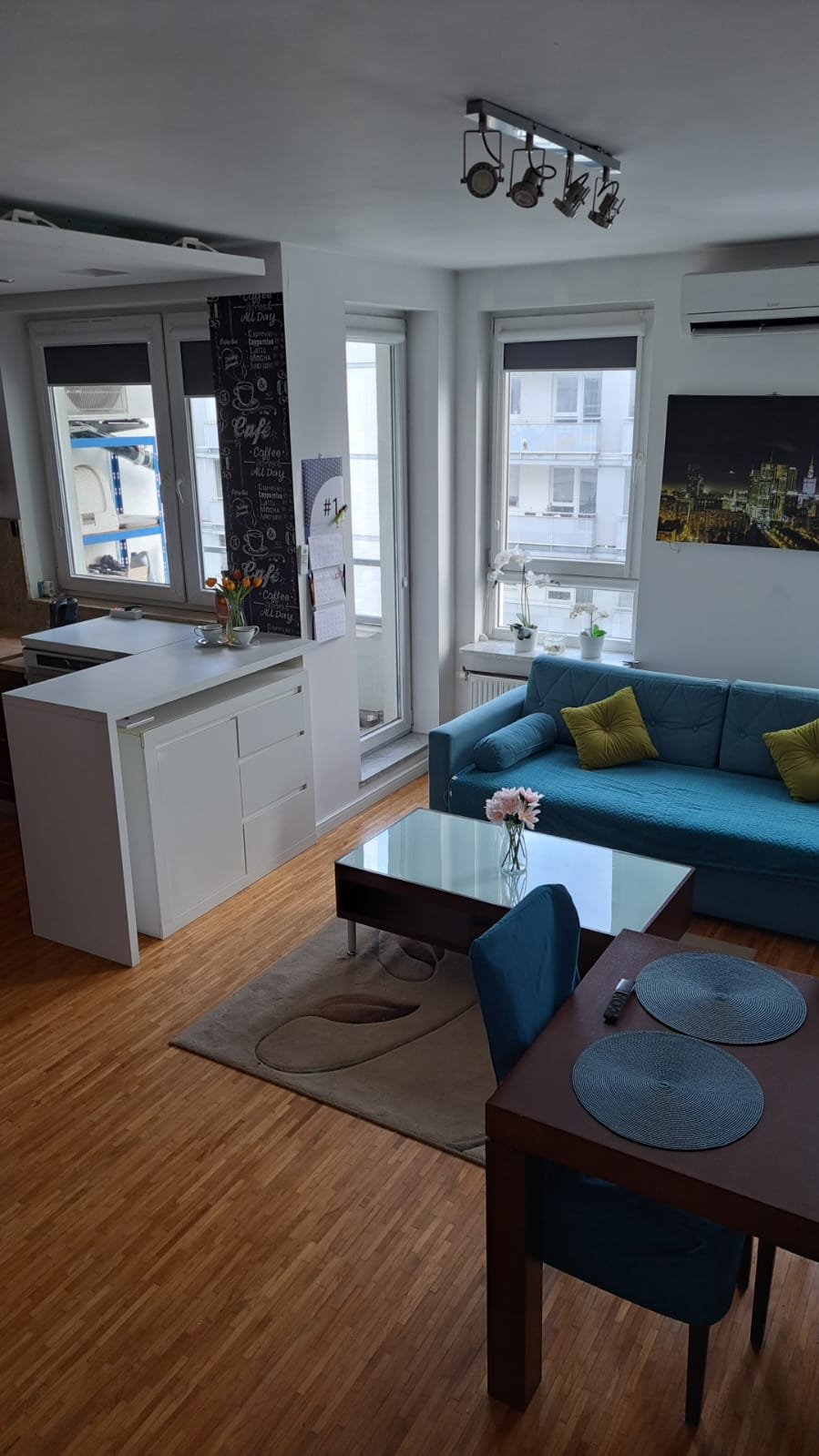 Wysoki standard, balkon, miejsce postojowe, Marina Mokotów Warszawa, Mokotów, Marina Mokotów, Rajska 5  51m2 Foto 1