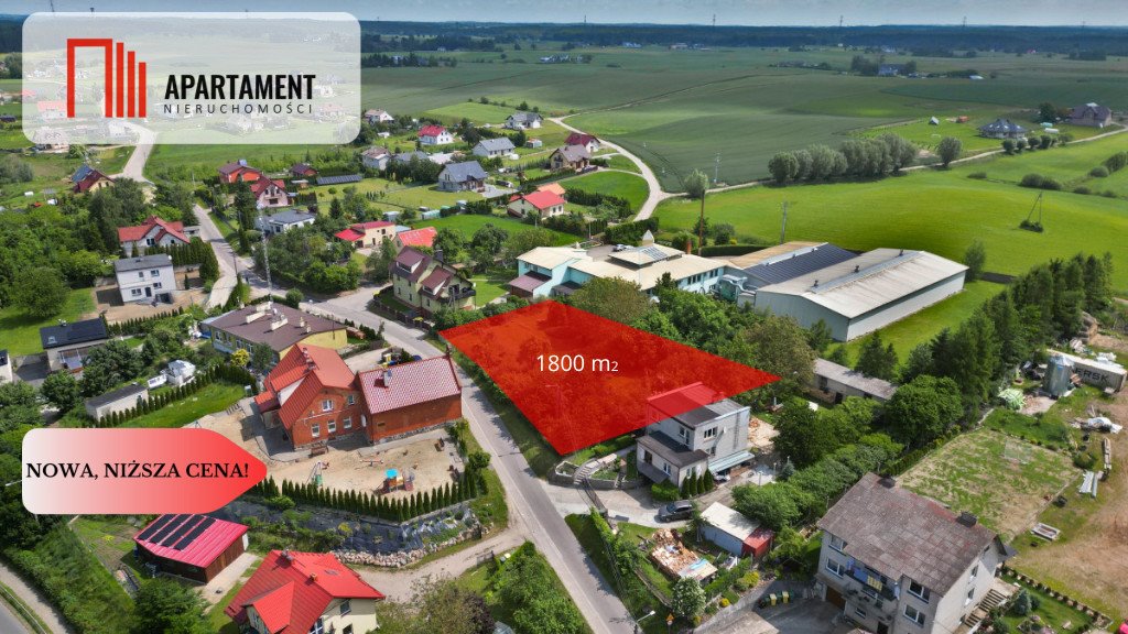 Działka budowlana na sprzedaż Linowiec  1 800m2 Foto 1