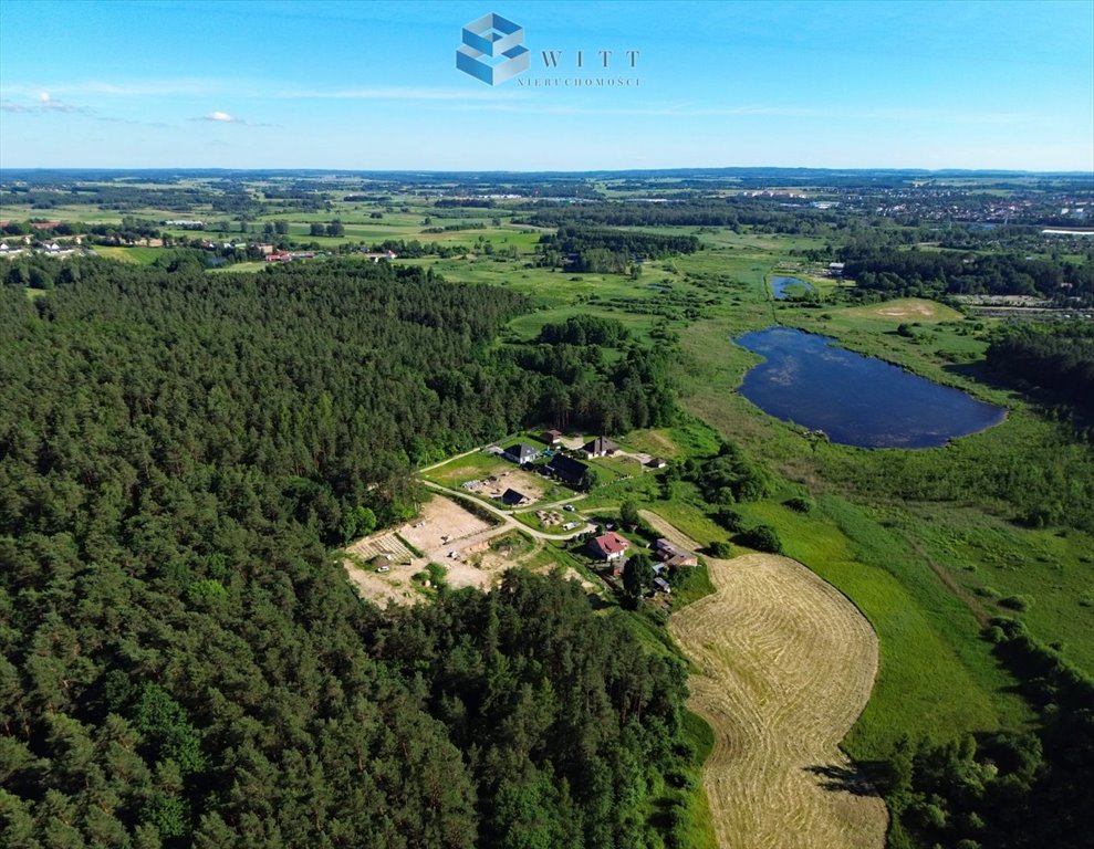 Polecam działkę 0,5 ha z lasem i jeziorem Rudat Ostróda, Międzylesie  5 001m2 Foto 1