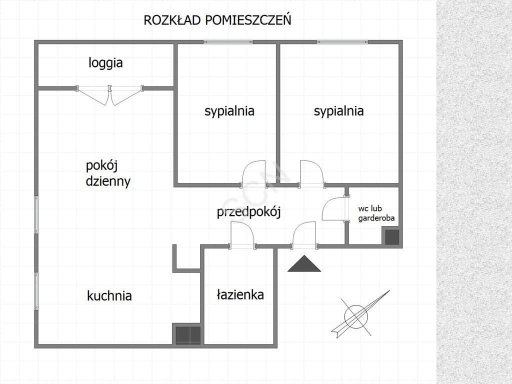 Mieszkanie trzypokojowe na sprzedaż Legionowo, Gen. Bolesława Roi  60m2 Foto 3