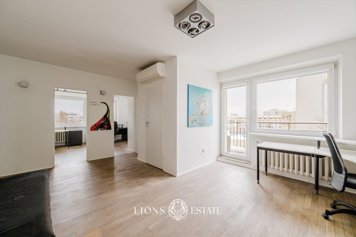 Nowoczesny lokal biurowy 104 m² z balkonami i klimatyzacją Warszawa, Ursynów Północny, Wiolinowa  105m2 Foto 1