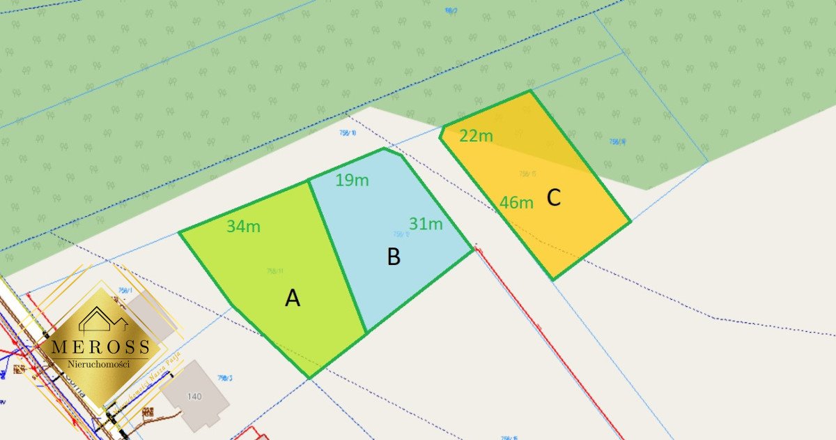 Działka budowlana na sprzedaż Aleksandria Pierwsza  1 042m2 Foto 6