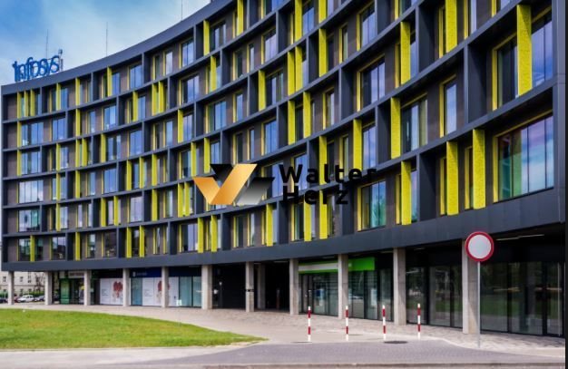 Nowoczesne biuro klasy A na wynajem w Łodzi, 1186 m² Łódź, Pomorska  1 186m2 Foto 1