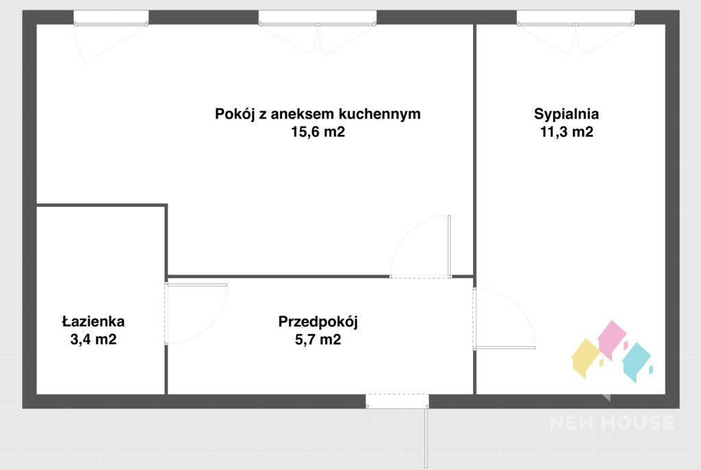 Mieszkanie dwupokojowe na sprzedaż Olsztyn, Stanisława Żurawskiego  36m2 Foto 7