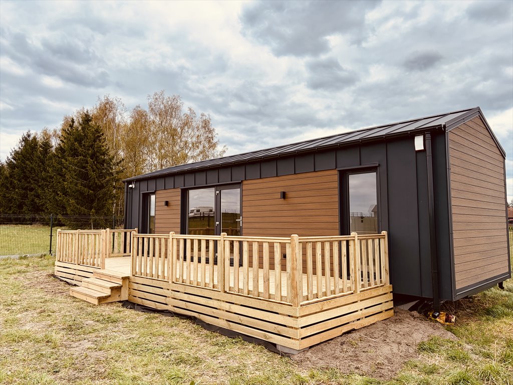 Sprzedam nowoczesny mobilny domek 40 m² z pełnym wyposażeniem Wejsuny, działka nr 40/55, 750 m2  42m2 Foto 1