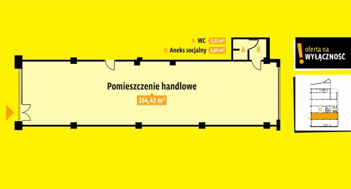 Lokal użytkowy na wynajem Kielce, Warszawska  171m2 Foto 2
