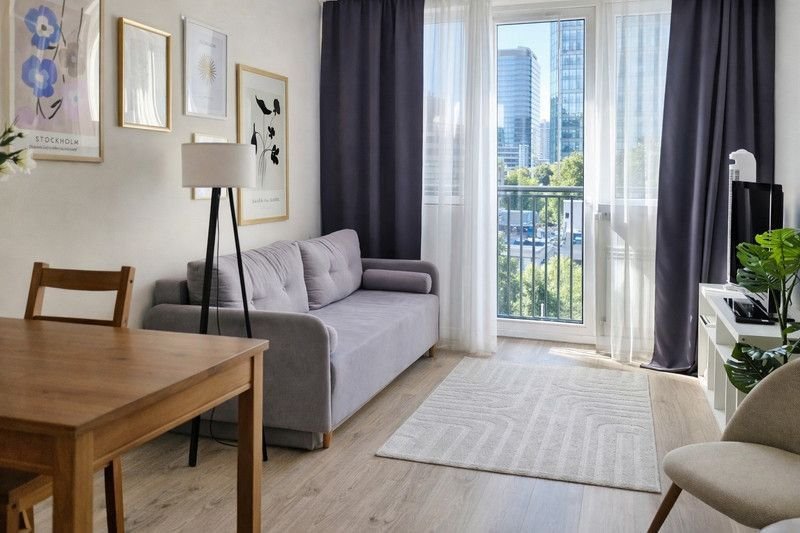 Atrakcyjne 49 m2 w wysokim standardzie, inwestycja z dochodem Warszawa, Wola, Grzybowska  49m2 Foto 1