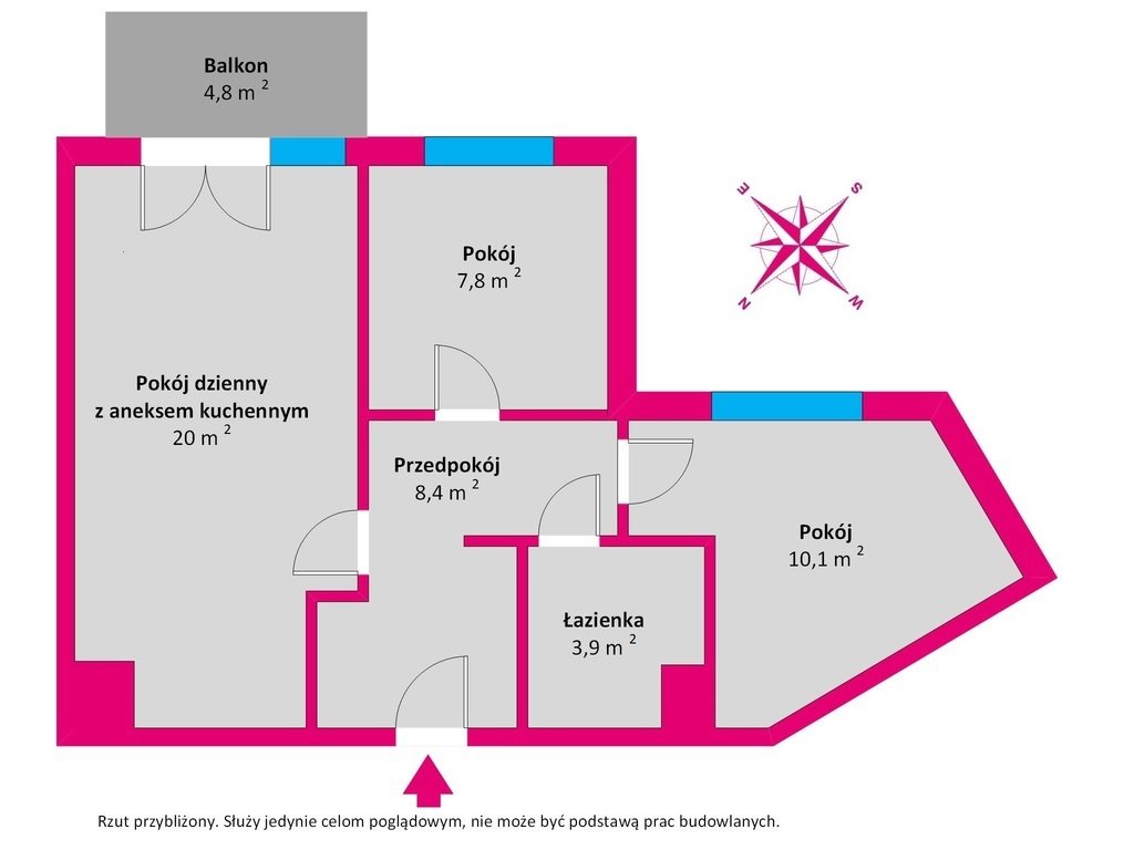 Mieszkanie trzypokojowe na sprzedaż Gdańsk, Jasień, Potęgowska  50m2 Foto 12