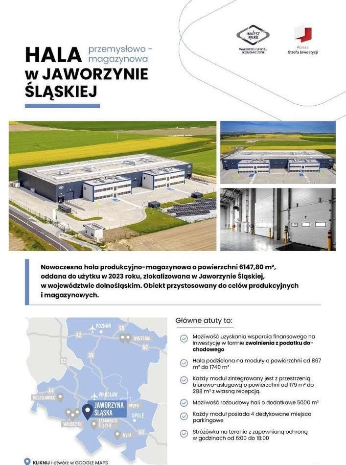 Magazyn na wynajem Jaworzyna Śląska, Pasieczna 73  2 027m2 Foto 12