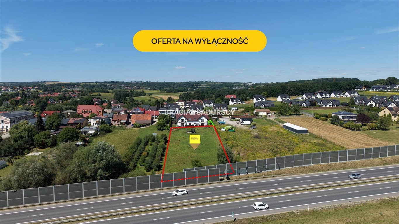 Działka 24 arów pod dom i park, pełne media - polecam! Modlniczka, Świętej Faustyny  2 413m2 Foto 1