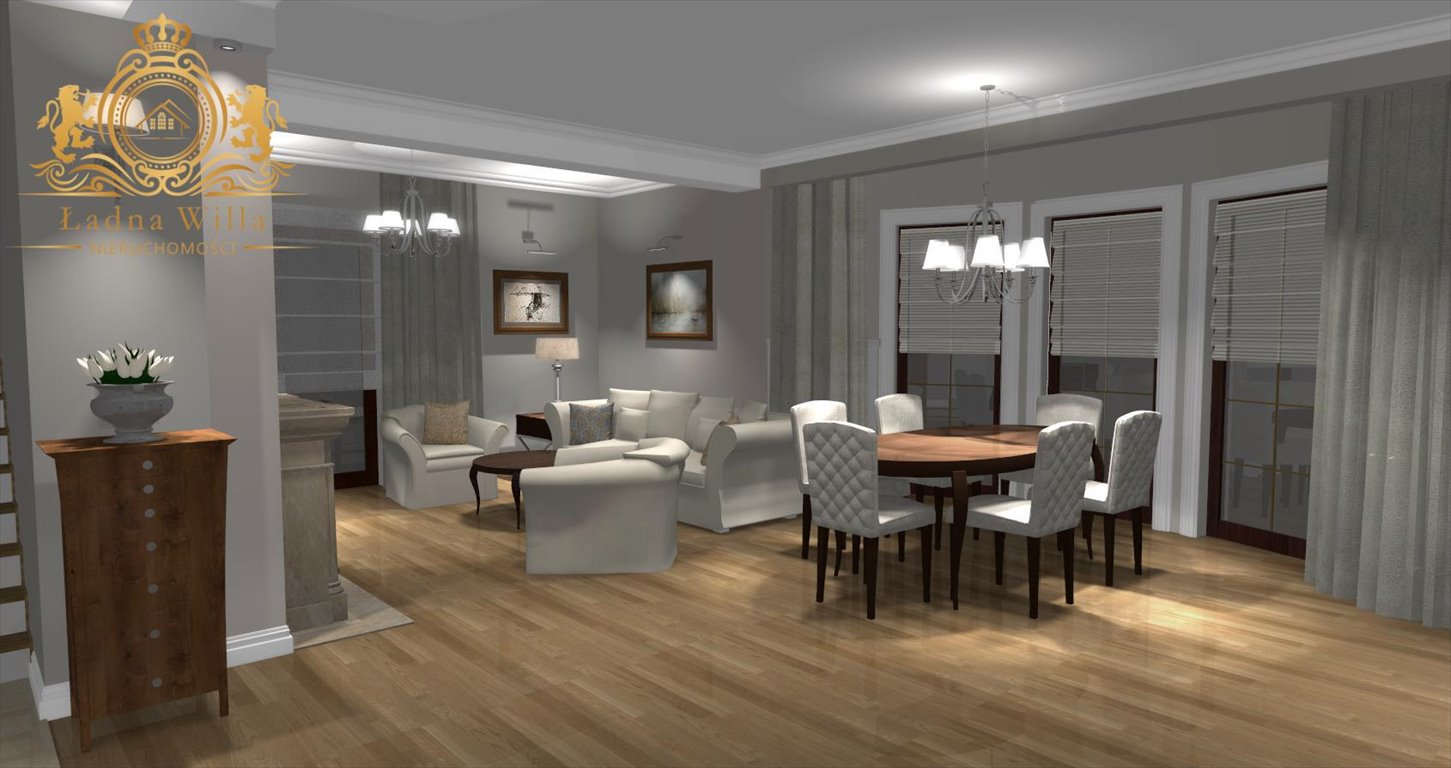 Przestronna willa 6 pokoi, garaż, ogród, blisko Warszawy Duchnice, Tuwima  300m2 Foto 1