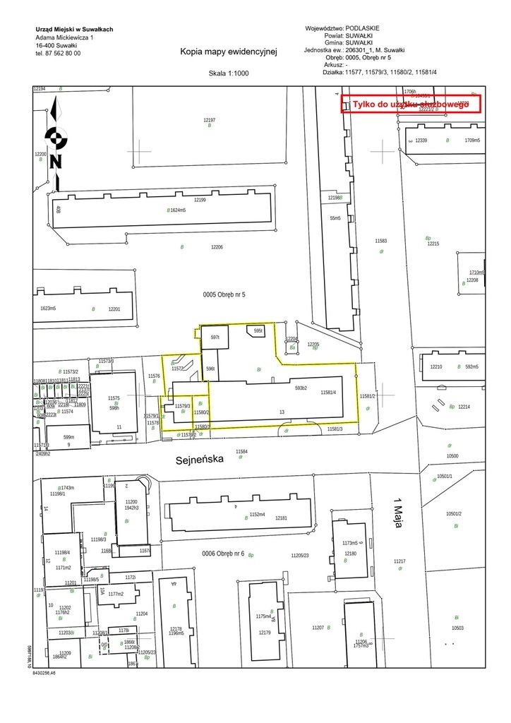 Lokal użytkowy na sprzedaż Suwałki, Sejneńska  2 032m2 Foto 1