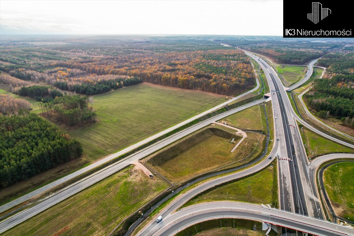 Działka inwestycyjna przy A2, 91 082 m2, z drogami i zjazdami Stare Groszki  91 082m2 Foto 1