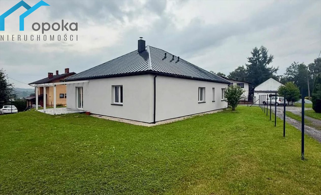 Dom parterowy z garażem, tarasem i ogrodem, 124 m2 Pogwizdów  124m2 Foto 1