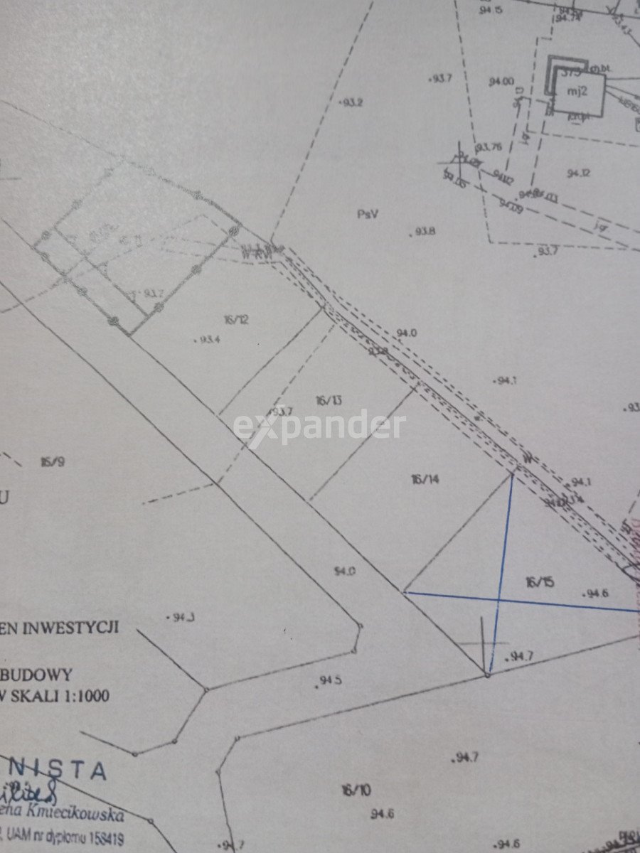 Działka budowlana na sprzedaż Jarużyn, Sołecka  900m2 Foto 1