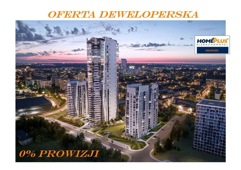 Mieszkanie dwupokojowe na sprzedaż Katowice, Bogucice, Olimpijska  46m2 Foto 1