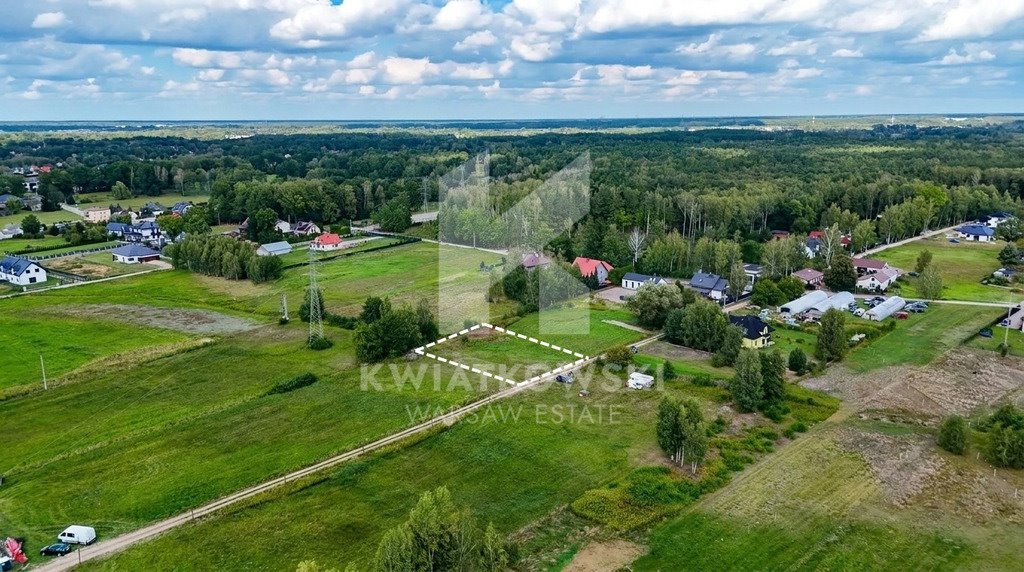 Sprzedam działkę 1141 m² z WZ, media przy Geodetów Wiązowna Kościelna, Geodetów  1 391m2 Foto 1
