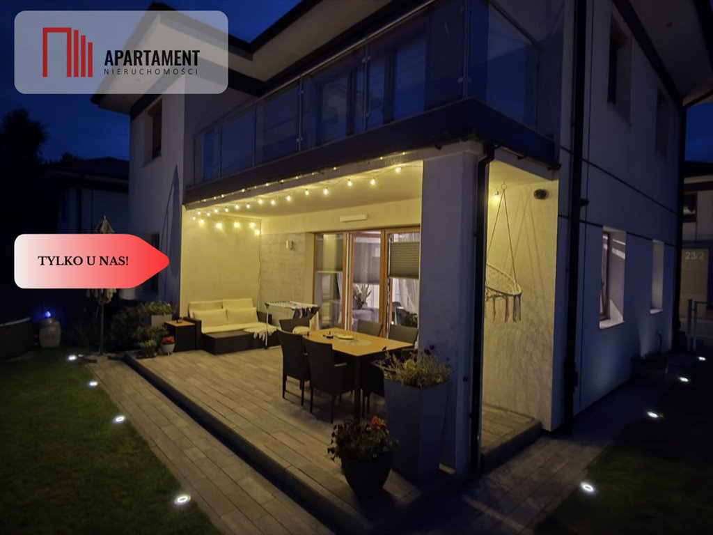 Dom bliźniak z ogrodem, wysoki standard, ogrzewanie podłogowe Niemcz, Karaibska  69m2 Foto 1