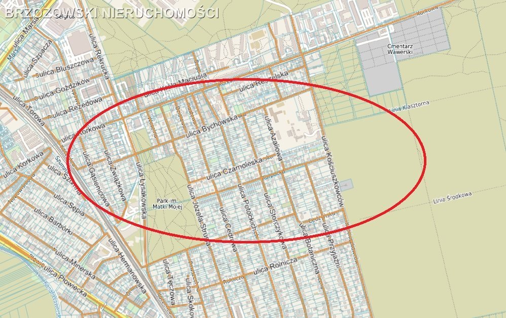 Działka budowlana na sprzedaż Warszawa, Wawer, Wawer  3 480m2 Foto 1