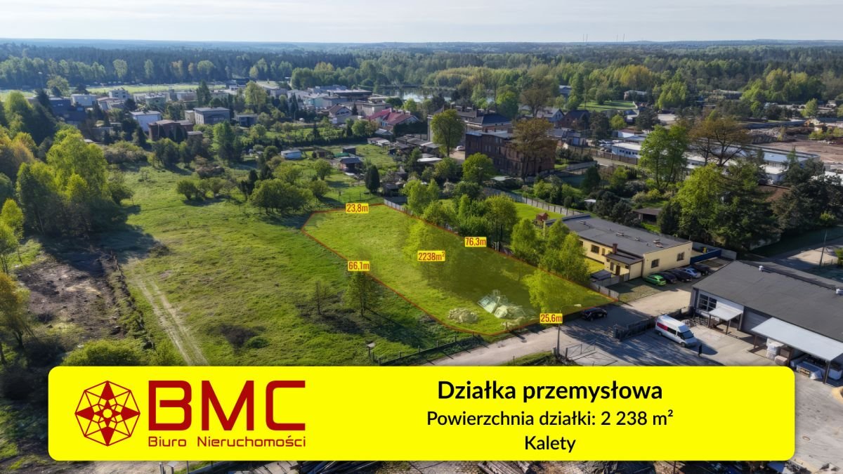 Działka przemysłowo-handlowa na sprzedaż Kalety, Lompy  2 238m2 Foto 1