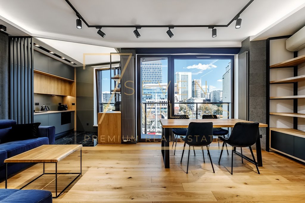 Luksusowe 56 m² w prestiżowej Rezydencji Konrad z panoramicznym widokiem Warszawa, Wola, Przyokopowa  56m2 Foto 1