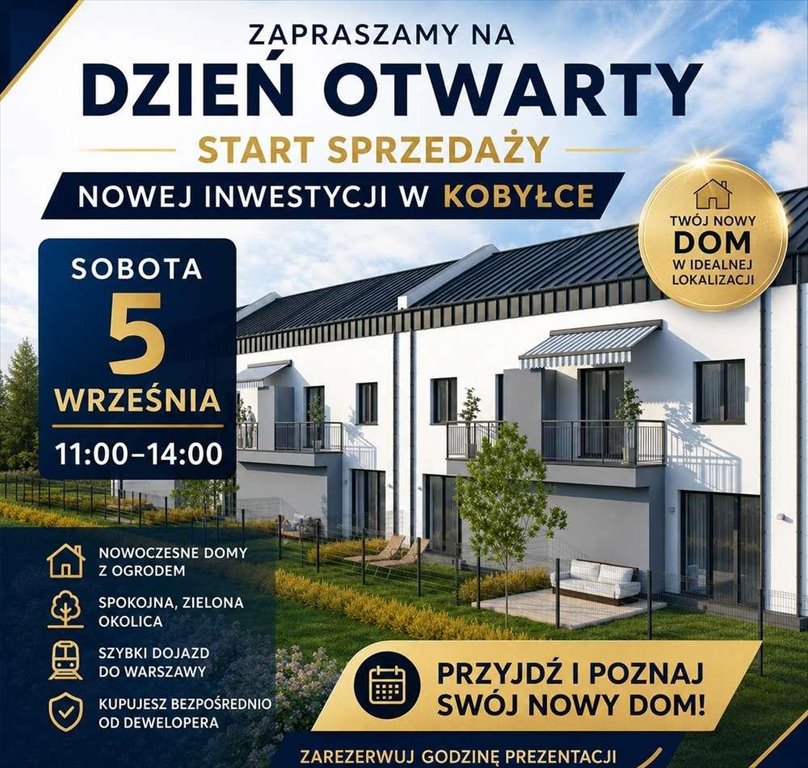 Zapraszam do obejrzenia nowoczesnego domu 142 m² w Kobyłce Kobyłka  142m2 Foto 1