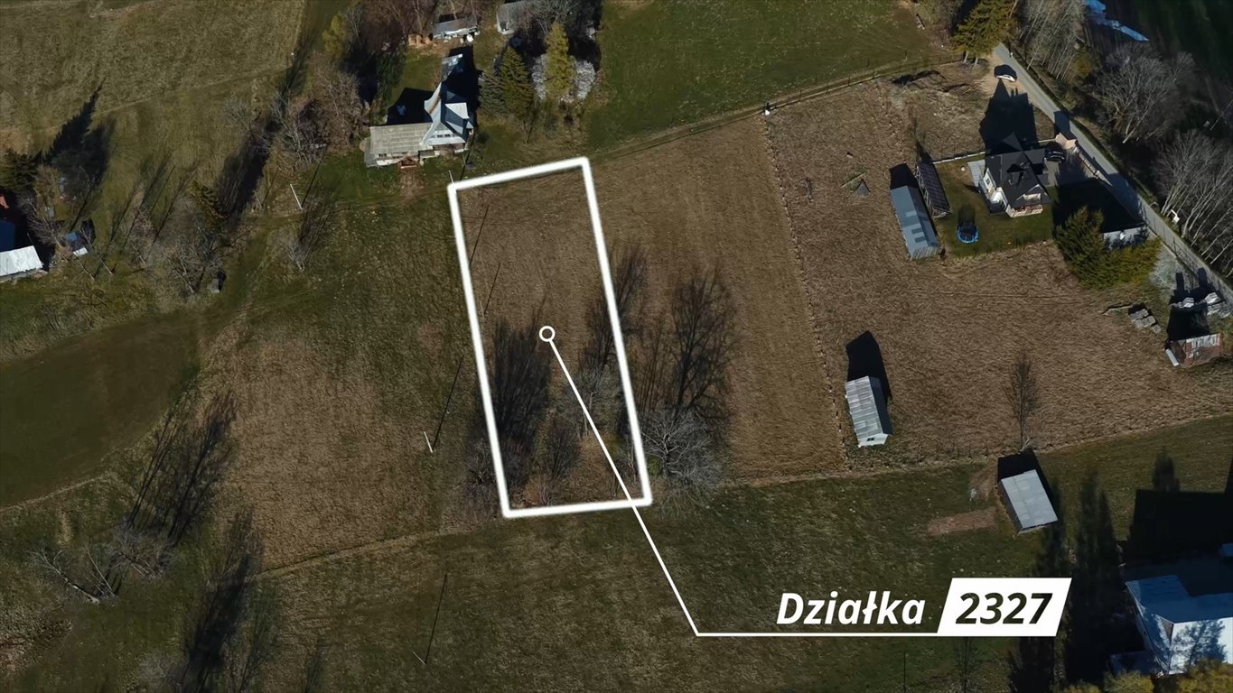 Do sprzedania działki budowlane 1737 m² w Poroninie Suche, Rafaczówki  1 737m2 Foto 1