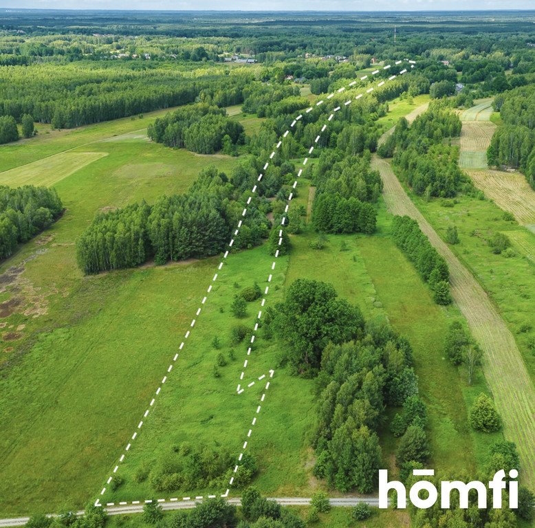 Działka 1,46 ha z lasem i łąką, pod dom letniskowy Krzątka  15 000m2 Foto 1