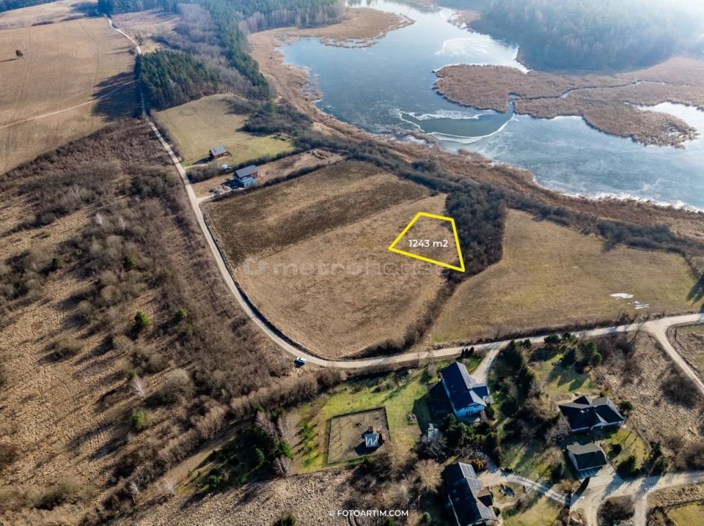 Działka budowlana na sprzedaż Bogdany  1 243m2 Foto 2