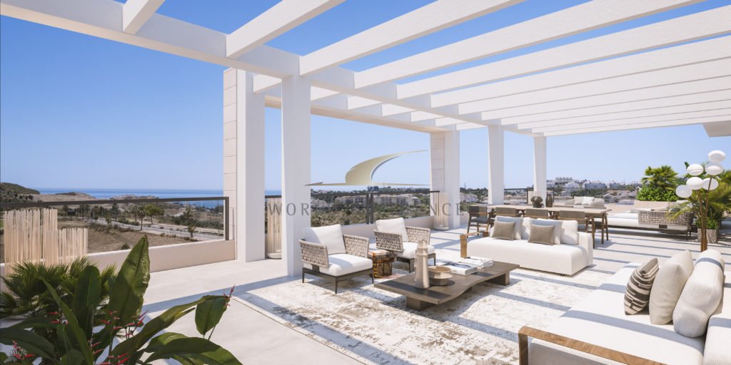 Nowoczesne apartamenty z panoramicznymi tarasami w La Cala Hiszpania, La Cala De Mijas  99m2 Foto 1
