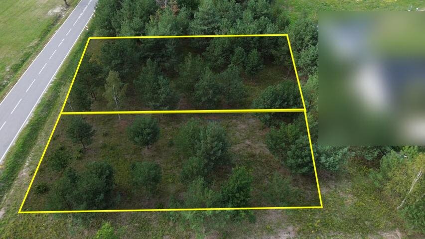 Sprzedam działkę 1254 m² w spokojnych Uwielinach: Uwieliny Uwieliny