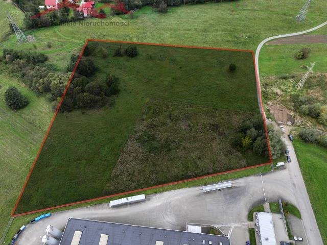 Działka przemysłowo-usługowa 1,75 ha z mediami w Krosnie Krosno  17 528m2 Foto 1