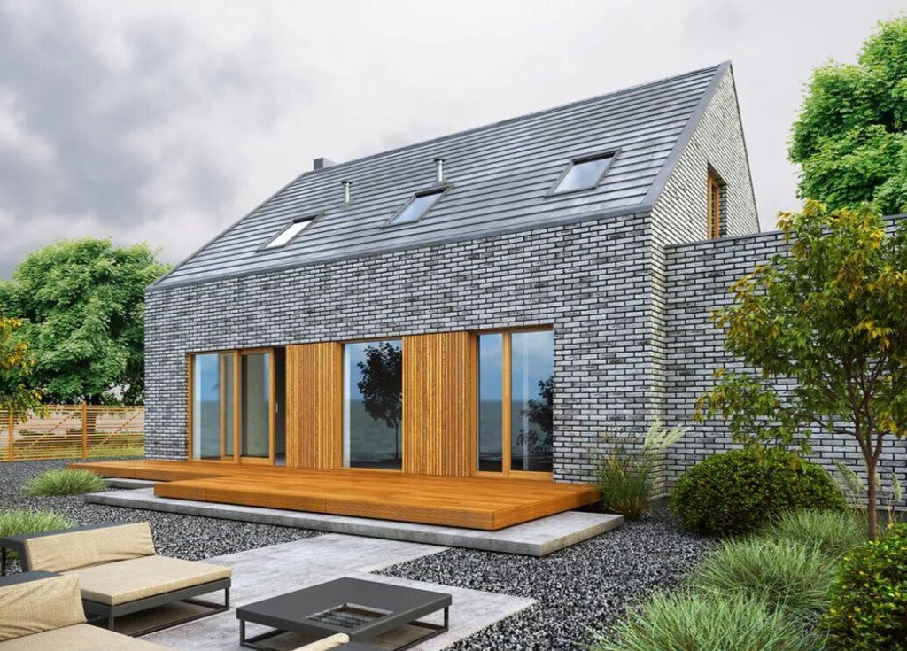 Nowoczesny dom 169 m² w stanie surowym otwartym, cisza i zieleń Rzeszów, Starowiejska  169m2 Foto 1