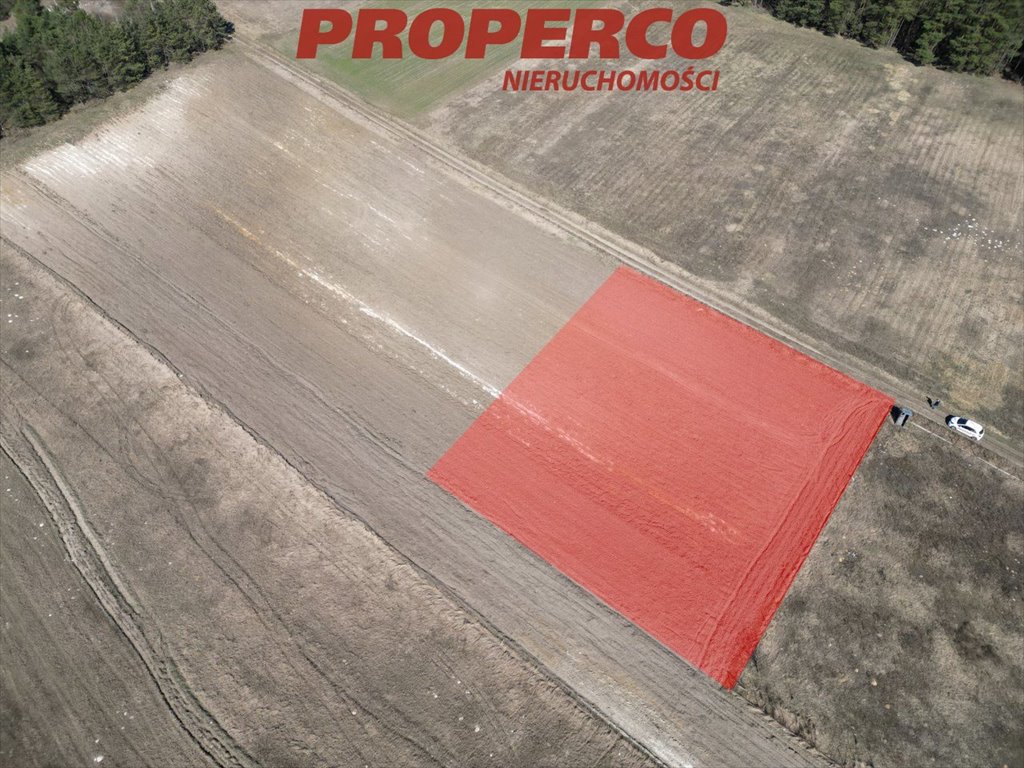 Działka 3005 m² w Chomentówku – spokojna okolica, media Chmielnik, Chomentówek  3 005m2 Foto 1