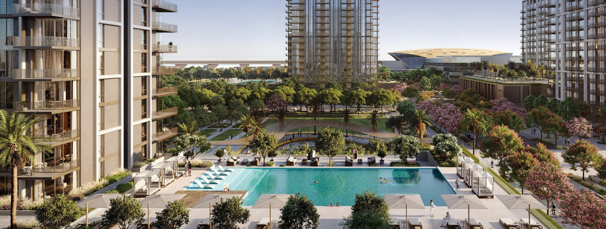 Mieszkanie dwupokojowe na sprzedaż Zjednoczone Emiraty Arabskie, Dubai Creek, Creek Harbour, Dubai Creek, Dubaj  114m2 Foto 1