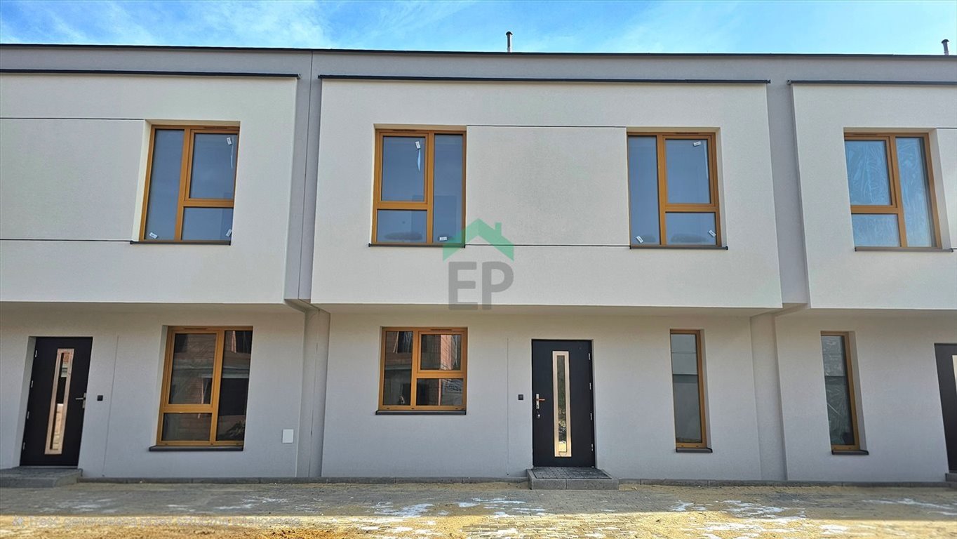 Nowoczesny dom szeregowy z ogródkiem, parkingiem i 4 pokojami Częstochowa, Parkitka  78m2 Foto 1