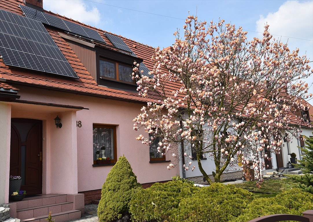Nowoczesny dom szeregowy 92 m² z kominkiem i tarasem Zdzieszowice, Wolności  92m2 Foto 1