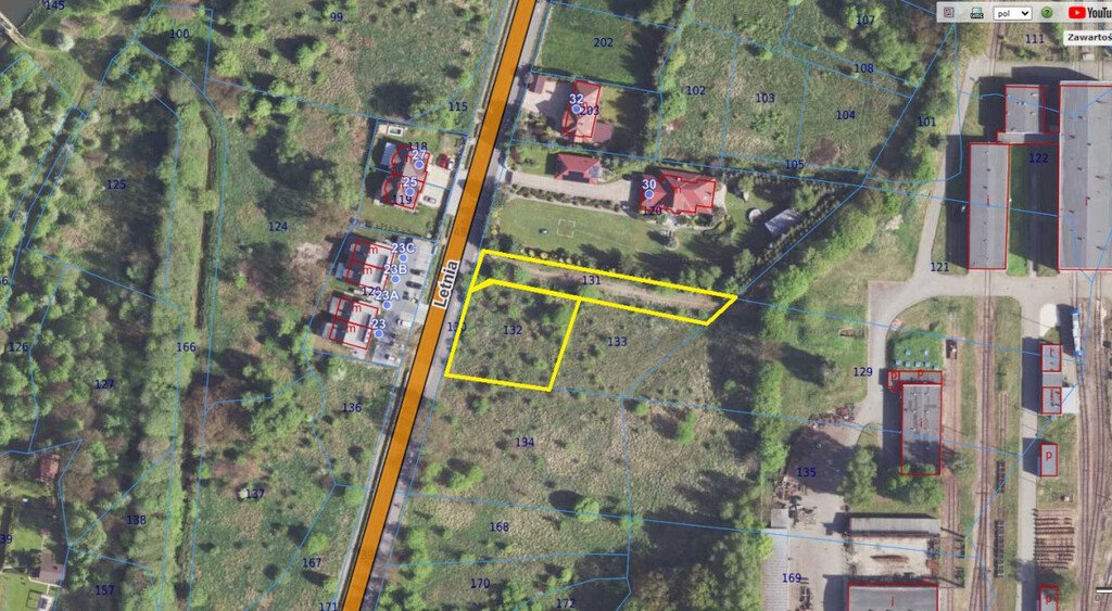 Działka 1593 m² w Dąbrowie Górniczej - idealna pod inwestycję Dąbrowa Górnicza, Letnia  1 593m2 Foto 1