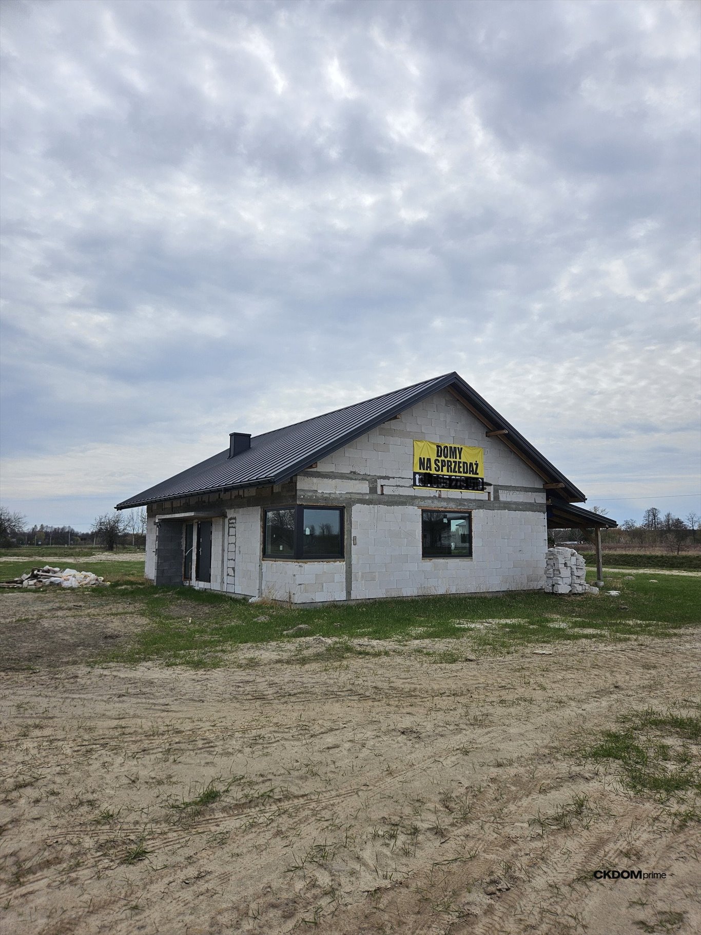 Nowoczesny dom 119 m² w Rytwianach – stan surowy zamknięty Rytwiany, Połaniecka  119m2 Foto 1