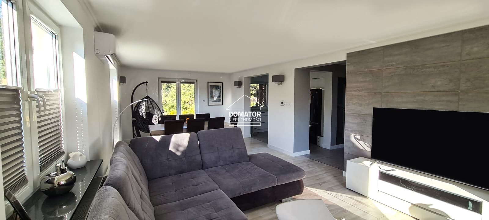 Nowoczesny dom 202 m² z ogrodem, fotowoltaiką i garażem Zielonka  202m2 Foto 1