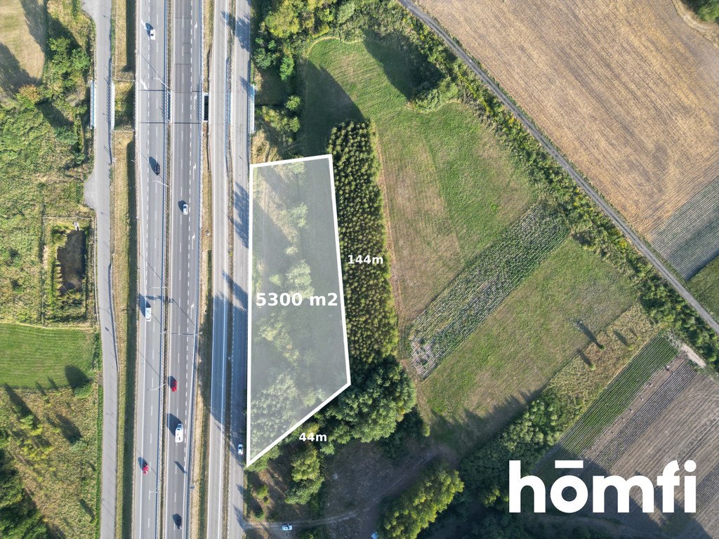 Działka 5300 m² z warunkami zabudowy przy S7 - inwestycja Białobrzegi  5 300m2 Foto 1