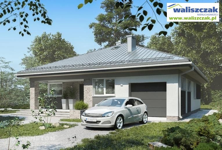 Nowoczesny dom parterowy z garażem, ogród i ekologiczne rozwiązania Piotrków Trybunalski  116m2 Foto 1