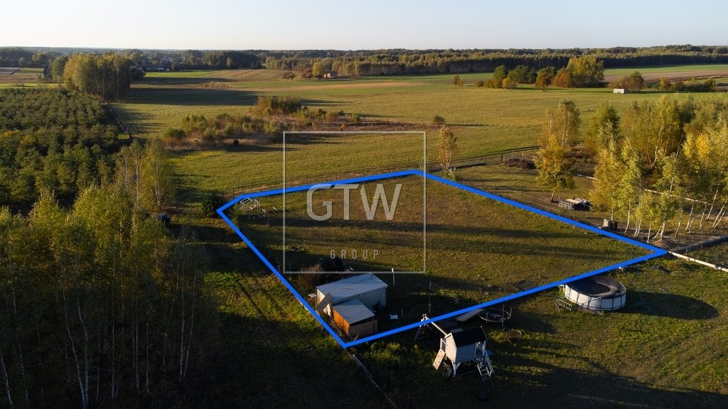 Działka 1672 m² pod dom i usługi z widokiem na las Barcice Drwalewskie  1 672m2 Foto 1