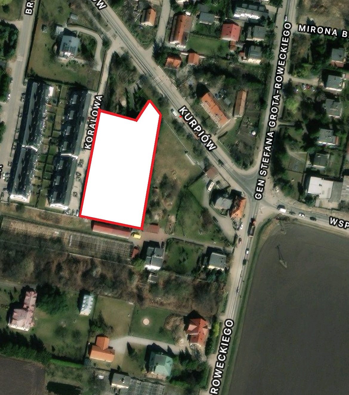 Działka inwestycyjna 4900 m² z pełnym uzbrojeniem i dostępem Wrocław, Krzyki, Kurpiów  3 755m2 Foto 1